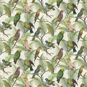 John Derian Parrot And Palm Azure Tyg