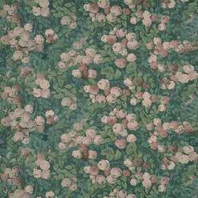 John Derian Rose Mosaic Forest Tyg
