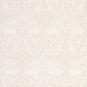 William Morris & Co Pure Brer Rabbit Faded Sea Pink Tapet