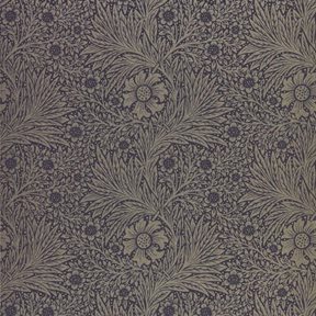 William Morris & Co Pure Marigold Black Ink Tapet