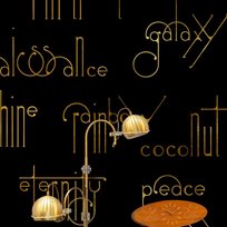Coordonné Beautiful words, Onyx
