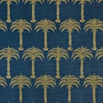 Barneby Gates Marrakech Palm Midnight Blue