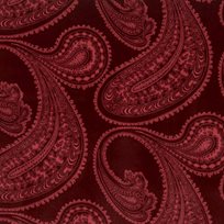 Cole & Son Rajapur, Rose on Dark Crimson