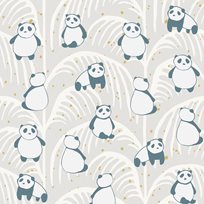 Intrade Väggbild Panda palm Tapet