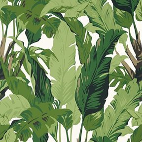 Thibaut Travelers Palm Green Tapet