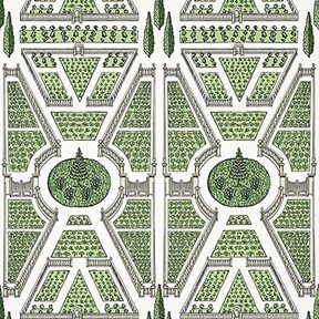 Anna French Aerial Garden Green Tapet