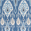 GP & J Baker Ikat Bokhara, Indigo