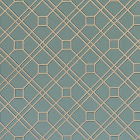 GP & J Baker Langdale Trellis, Teal/Bronze