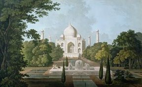 Au fil des Couleurs Taj Mahal