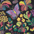Josef Frank Exotic Butterfly, Black