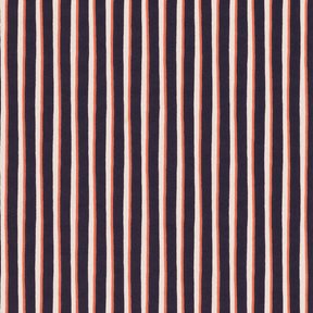 Helene Blanche Painted stripe Orange Noir Tapet