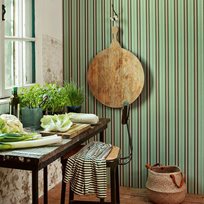Pip Studio Blurred Lines, Green Tapet