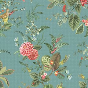 Pip Studio Floris, Petrol Tapet