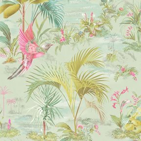 Pip Studio Palm scenes, Green Tapet