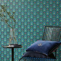 Pip Studio Rain Drops, Dark blue Tapet