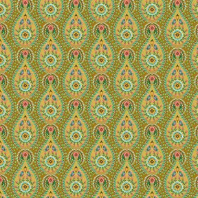 Pip Studio Rain Drops, Ocre Tapet