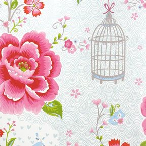 Pip Studio Birds in Paradise, Ecru Tapet
