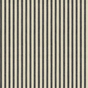 Ian Mankin Ticking Stripe 01 Black