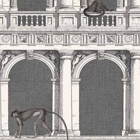 Fornasetti Procuratie e scimmie
