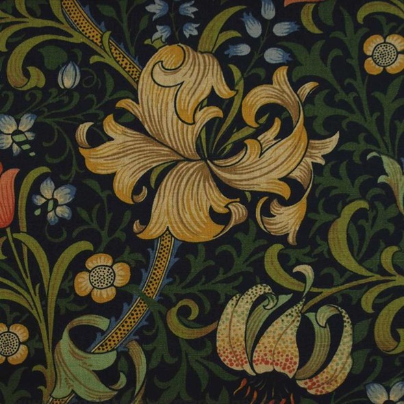 William Morris & Co Golden Lily Tyg