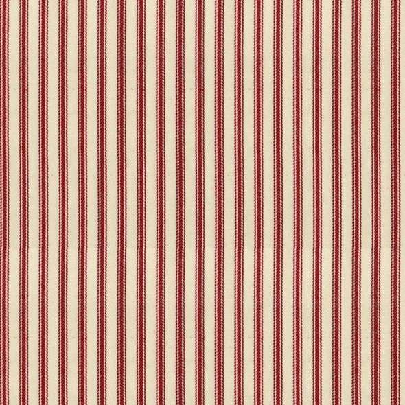 Ian Mankin Ticking Stripe 01 Peony