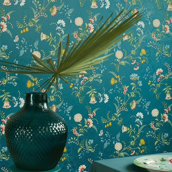 Pip Studio La Majorelle, Dark Petrol Tapet