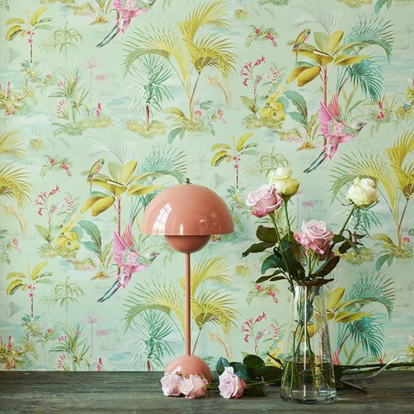 Pip Studio Palm scenes, Green Tapet
