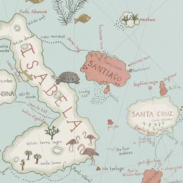 Sanderson Galapagos Tapet