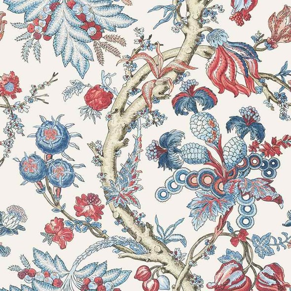 Thibaut Chatelain Blue And Red Tapet