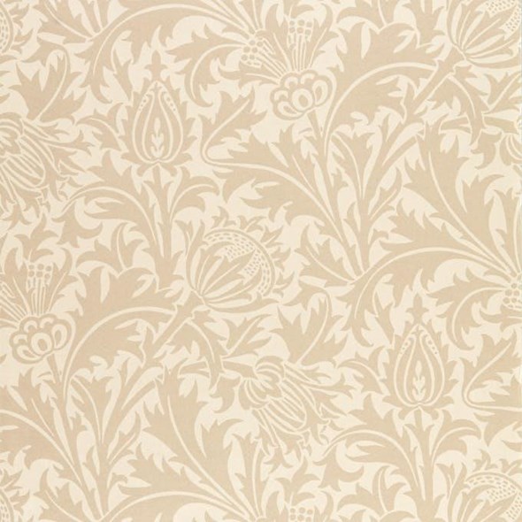 William Morris & Co Pure Thistle Linen Tapet