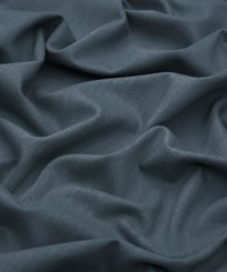 Liberty Lustre Linen Plain, Pewter Blue