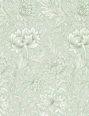 William Morris & Co Chrysanthemum Toile