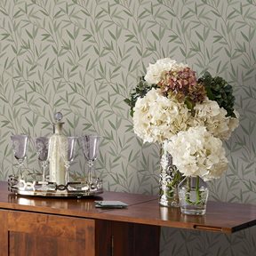 Laura Ashley Willow Leaf Tapet