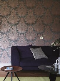 Farrow & Ball The Lotus Papers (Copper) Tapet