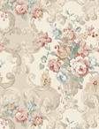 Mulberry Floral Rococo
