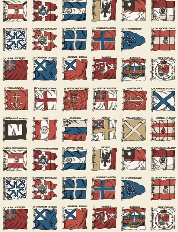 Mulberry Naval Ensigns