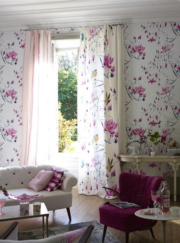 Designers Guild Madame Butterfly Tapet