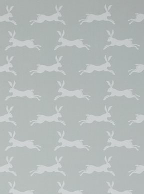 Jane Churchill March Hare, Grey Tapet