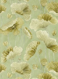 Sanderson Lotus Leaf Tapet
