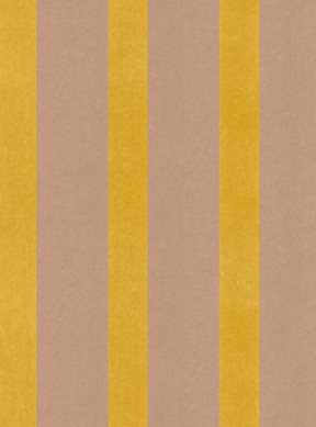 Hamilton Weston Brown Paper Stripe, Gul