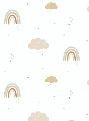 Hibou Home Rainbows Tapet