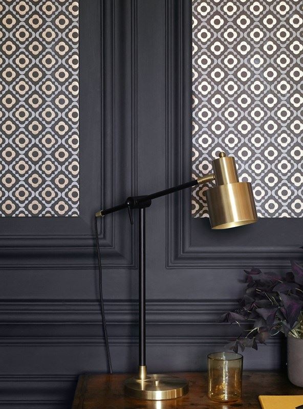 Quatrefoil, Kohl tapet från Paint & Paper Library® (PP10703) Fraktfritt online