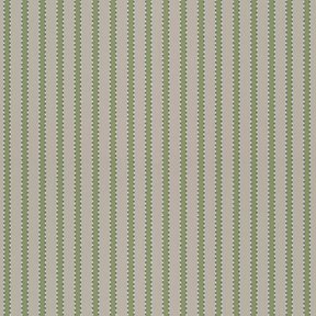 Långelid / von Brömssen Stitched Stripe Leaf Green Tapet