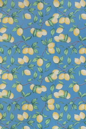 Barneby Gates Capri Lemons, Azure blue