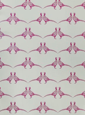 Barneby Gates Pheasant Pink Tapet