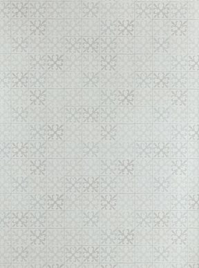 Barneby Gates Fleur de Lys Tile Vintage Grey Tapet