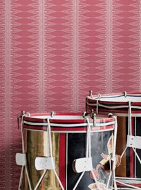 Barneby Gates Indian Stripe Snug Red