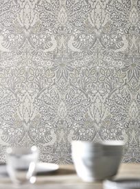 William Morris & Co Pure Dove & Rose Cloud Grey