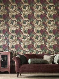 William Morris & Co Acanthus Madder/Thyme