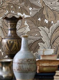 William Morris & Co Acanthus Manilla/Stone Tapet